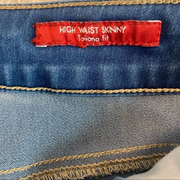 𝅺GUESS jeans high waist skinny Tahiana fit Sz 28 stretchy - Picture 5 of 11